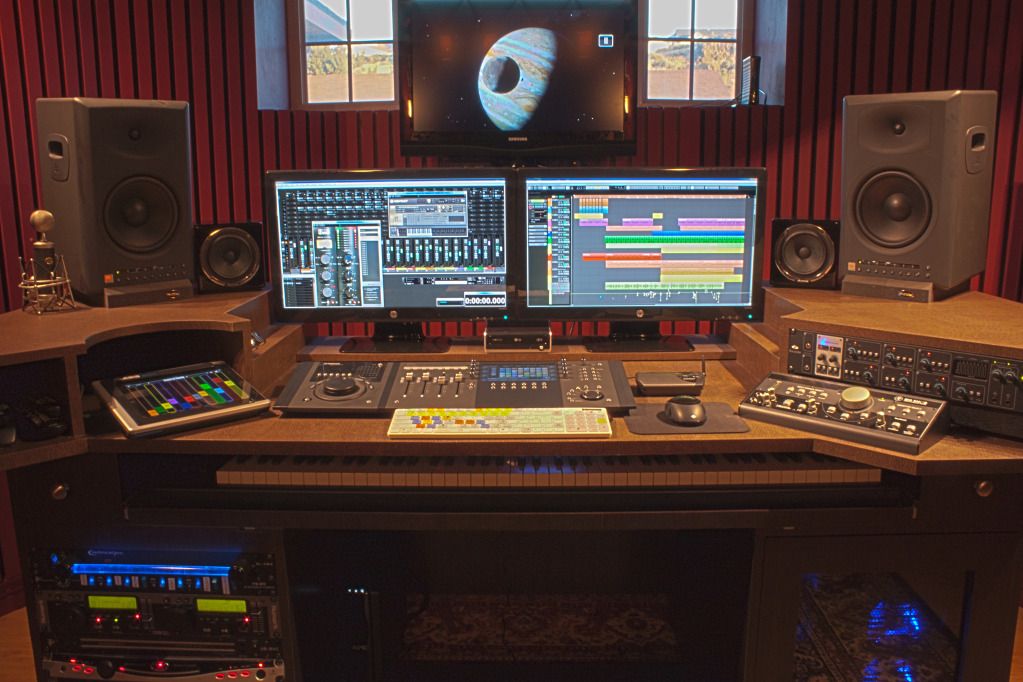home studio desk design plans